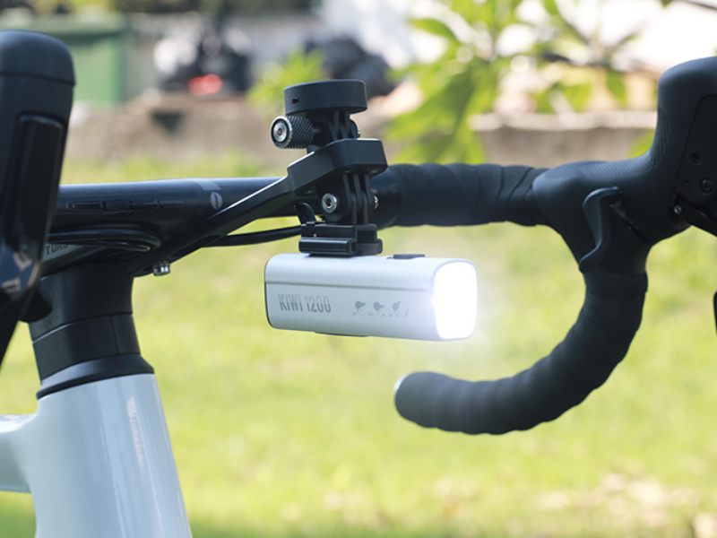 KIWI-1200 自転車フロントライト ロングライド向け
